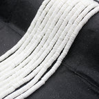 Flat Clay Beads 6mm Solid Color Smooth Polymer Disc 10strands 2