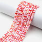 Flat Clay Beads 6mm Colorful Polymer Spacer Disc 10strands 34