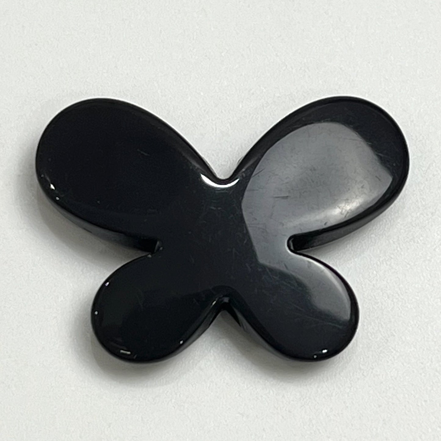 Creamy Color Butterfly Acrylic Flat Beads 29mm 1pc 15