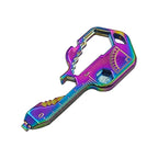 Multifunctional Stainless Steel Tool Keychain 70mm 2pcs 5