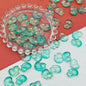 Czech Glass Beads Fox 18mm Translucent Pastel Colors 25pcs 14