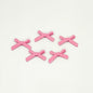 Bow Metal Beads 20mm Baking Painted Polished Alloy 50pcs 8