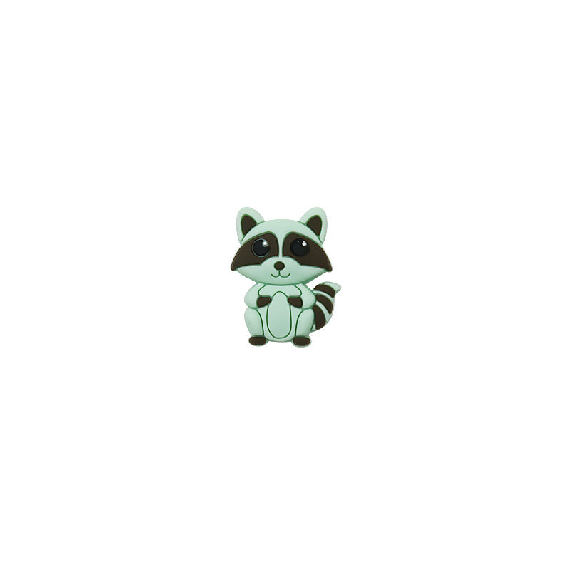 Silicone Focal Beads Little Bear Sitting Pose 10pcs 8