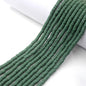Flat Clay Beads 6mm Solid Color Smooth Polymer Disc 10strands 21