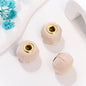Fabric Spacer Beads 15mm Silky Large Hole 100pcs 12
