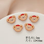 Cartoon Character Metal Beads Painted Enamel Alloy 10pcs 26