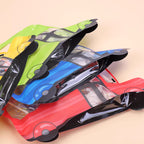 Car Shaped Zip Lock Bags Plastic Stand Up with Handle 25.5x18cm 10pcs 3