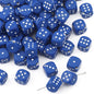 Dice Acrylic Beads 10mm Colorful Mixed 60pcs 12