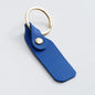 Alien Leather Keychain with Gold Rivet Accent Colorful 13