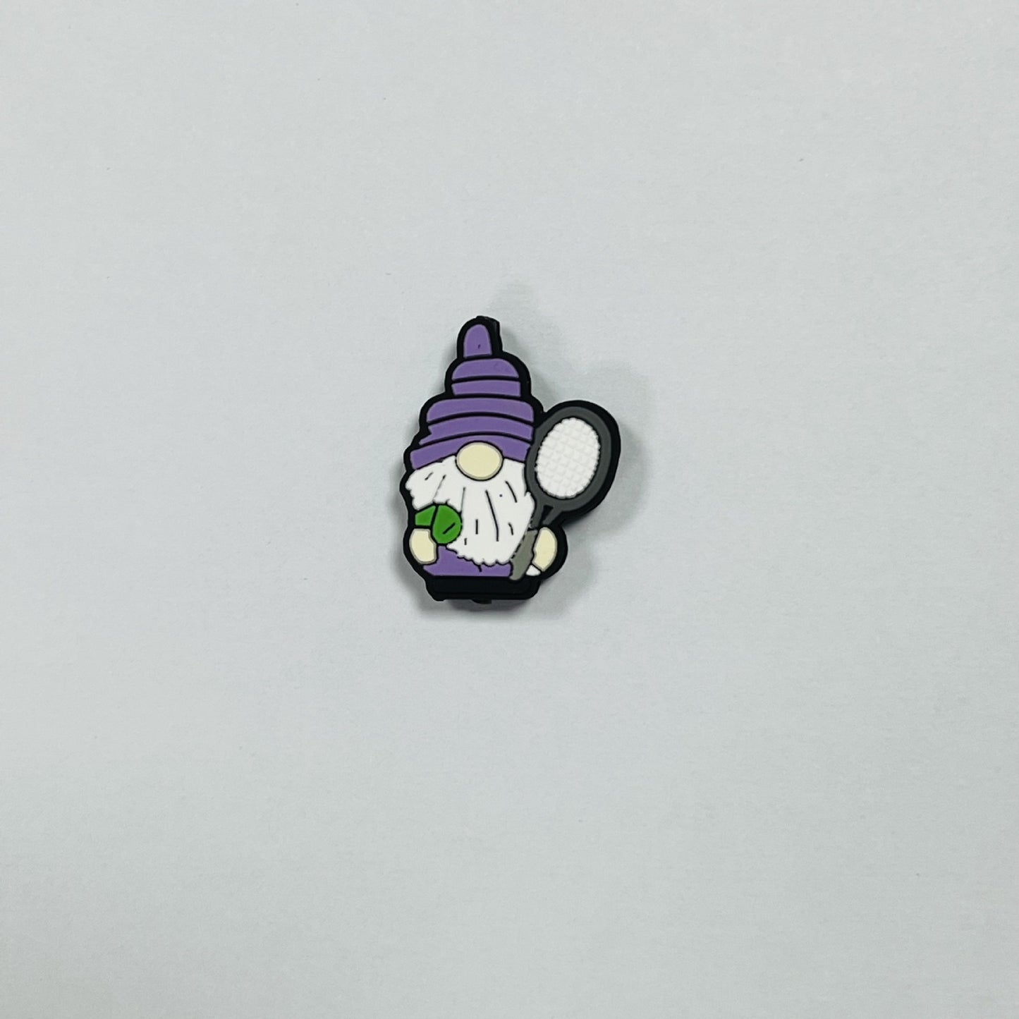 Silicone Focal Beads Cartoon Dwarf Holding Various Items 20pcs 9