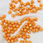 Pearl Round Glass Beads 10mm Luminous Mixed Colors 40pcs 18