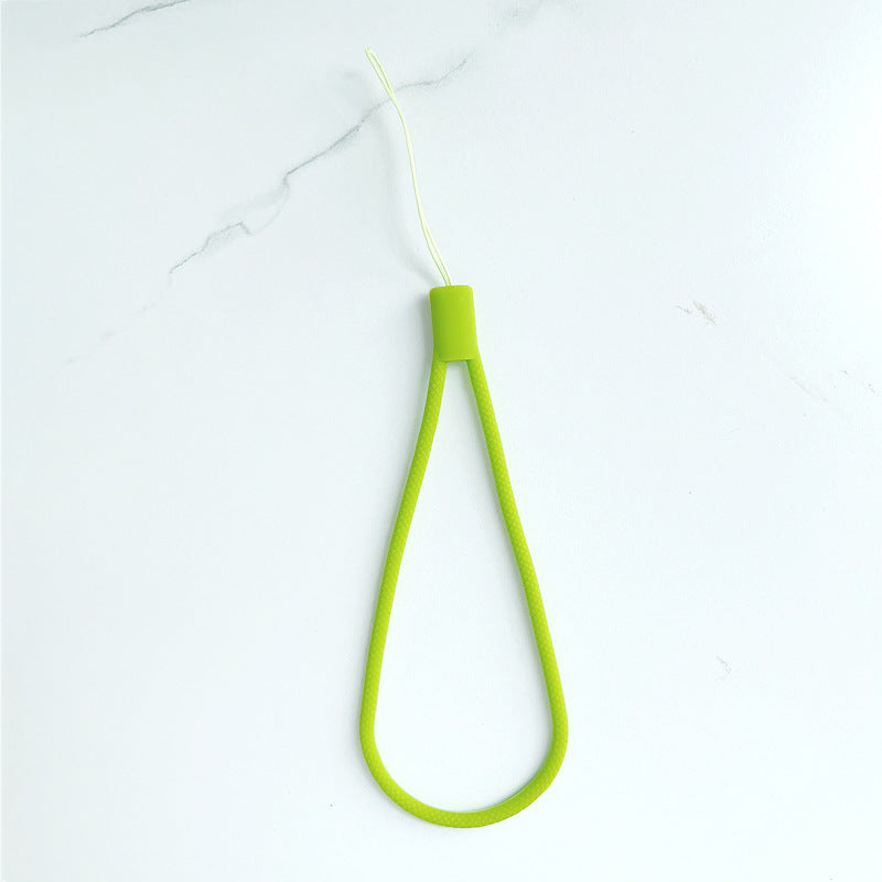 Woven Silicone Phone Charm Lanyard Soft Durable 14cm 8pcs 11