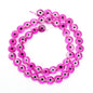 Flat Millefiori Evil Eye Lampwork Seed Glass Beads 4mm 90pcs 13