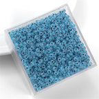 Silver-plated Vintage Seed Glass Beads 3mm Timeless Shimmer 600pcs 13