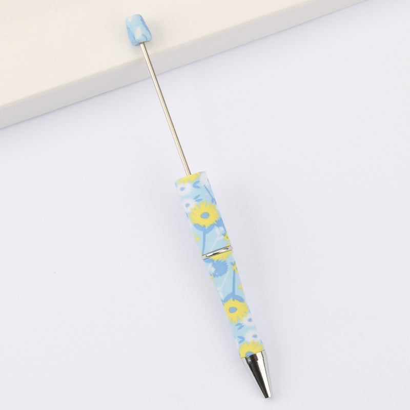 Beadable Pen Printed Pattern Plastic Light Weight