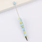 Beadable Pen Printed Pattern Plastic Light Weight