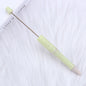 Beadable Pen Biodegradable ABS Wheat Straw Speckled Pastel Colors 5