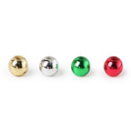 Glossy Christmas Series Acrylic Beads 6mm CCB Plastic 200pcs 5