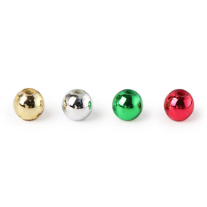 Glossy Christmas Series Acrylic Beads 6mm CCB Plastic 200pcs 5