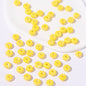 Ceramic Abacus Spacer Beads 5x9mm Creamy Colored 30pcs 6