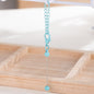 Beadable Keychain Mini Metal Bar Colorful Pendant 8 Centimeters 18