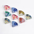Cake Slice Acrylic Beads 21mm Colorful Mixed 10pcs 4