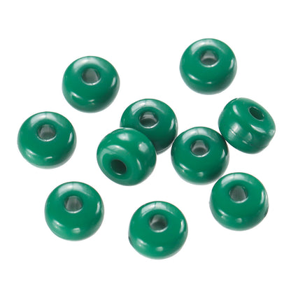 Acrylic Oblate Spacer Beads 4x7mm Baking Painted 100pcs 10