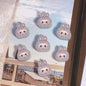 Labub Character Clay Beads 10mm Colorful Bunny Faces 200pcs 7