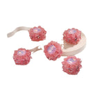 Butterfly Clay Beads 23mm Luminous Small Flowers 30pcs 4