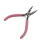 Jewelry Pliers High Carbon Steel Pink Handles 125mm 1pc 17