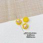 Helicopter and Satellite Metal Beads 17mm Painted Pastel Alloy 10pcs 20
