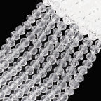 Transparent Faceted Glass Beads 10mm Colorful Mixed 136pcs 6