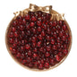 Crackle Round Glass Beads 8mm Colored Hole 1.3mm 50pcs 11