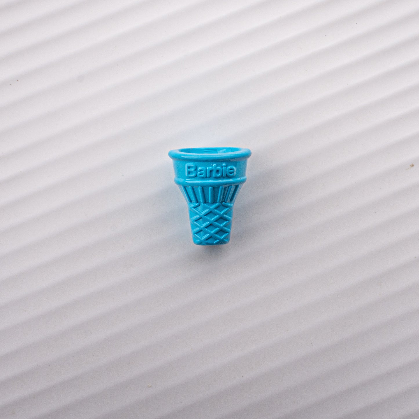 Painted Cone Acrylic Beads 20mm Solid Creamy Colors 5pcs 11