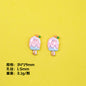 Playful Fruit Popsicle Resin Beads Glossy Pastel Colors 10pcs 7