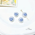 Lampwork Glass Beads Cat Claw 12mm Glossy White Paws 20pcs 5