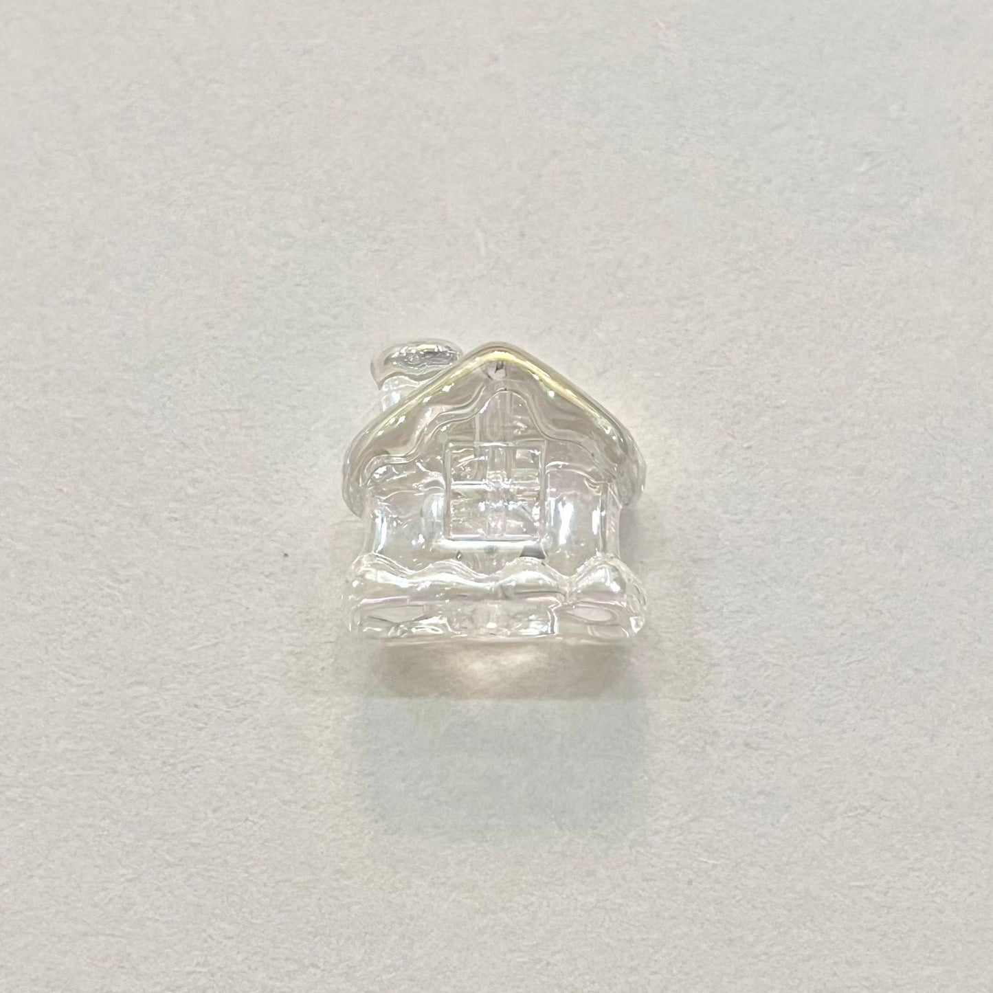 Transparent Snow House Acrylic Beads 20mm Assorted Colors 10pcs 6