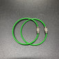PVC Coated Wire Key Rings Colorful Durable 15cm 20pcs 9