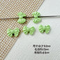 Round Bow Metal Beads 16mm 12mm Baking Painted 20pcs 16