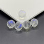 Czech Glass Beads Round 12mm Textured Translucent Red Pink 100pcs 8