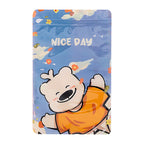 Cartoon Bear Print Zip Lock Plastic Bags 13x21cm Top Seal 10pcs 3