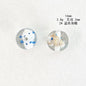 Clear Sea Snail Resin Beads 16mm Round Natural Shell 10pcs 6