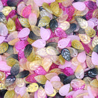 Vintage Czech Glass Leaf Glass Beads 11x18mm 100pcs 4