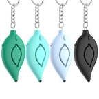 Leaf Personal Alarm Keychain Portable Self Defense with Flashlight