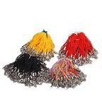 Colorful Phone Strap Keychain Mini Lobster Clasp Nylon Cord 50pcs 5