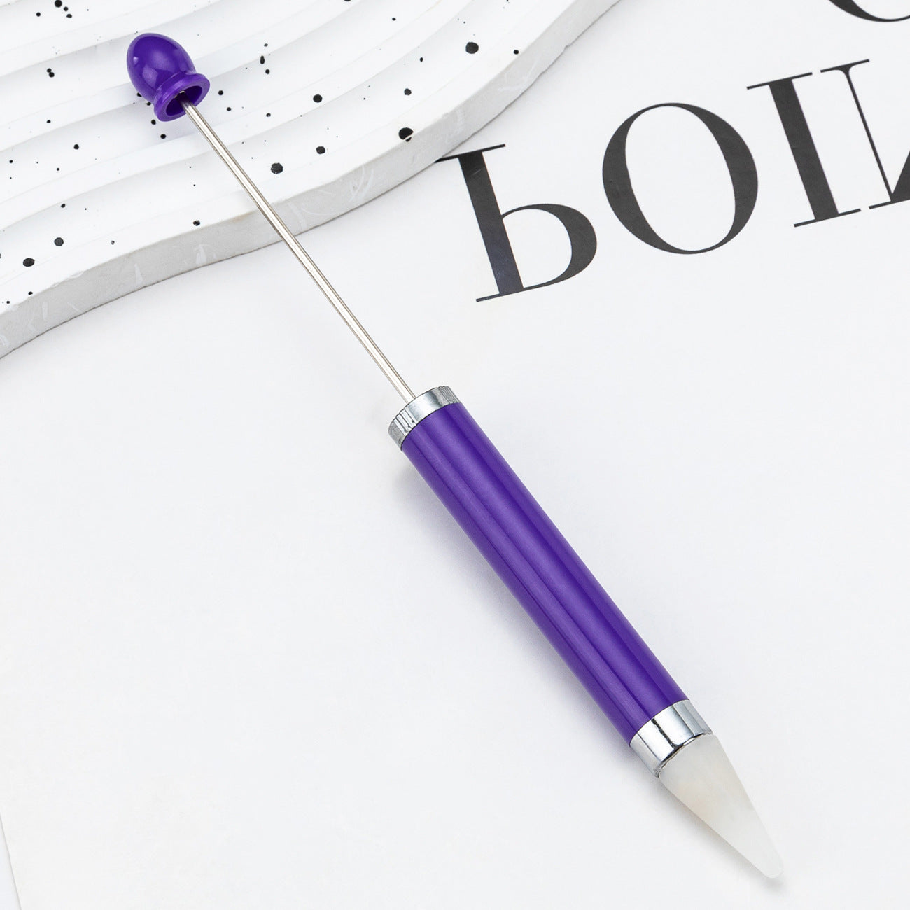 Beadable Pen Wax Head Plastic Handle 15.6 cm 1 Piece 8