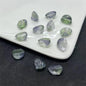Transparent Dumpling Glass Beads 10x12mm Amber Pink Glow 100pcs 3