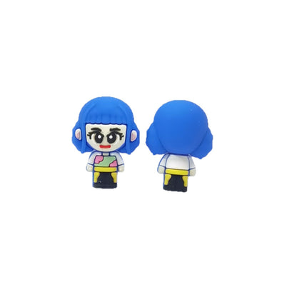 Silicone 3D Focal Beads Witch Hunter Holding Styling Elements 20pcs 9