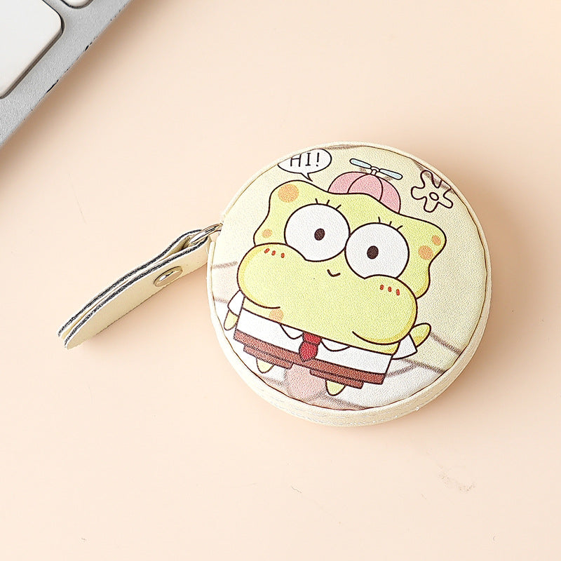 Retractable Cartoon Character Dual Scale Measuring Tape 5cm 1pc 9
