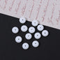 Glass Round Spacer Beads 6mm 8mm Imitation Jade Color 100pcs 10